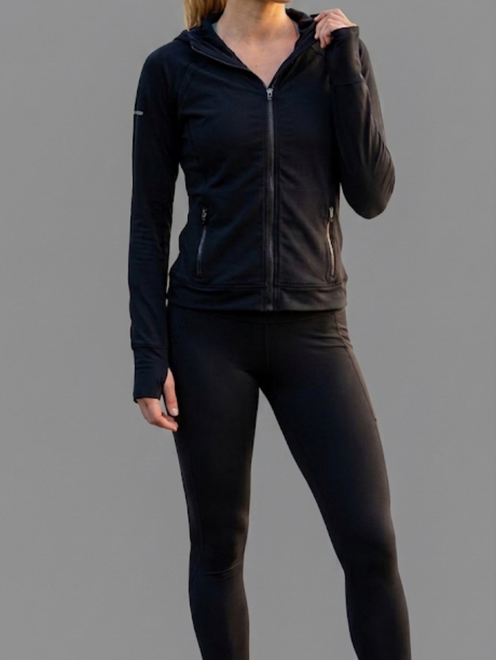 EMS TechWick Athetic Zip-Up, Size S